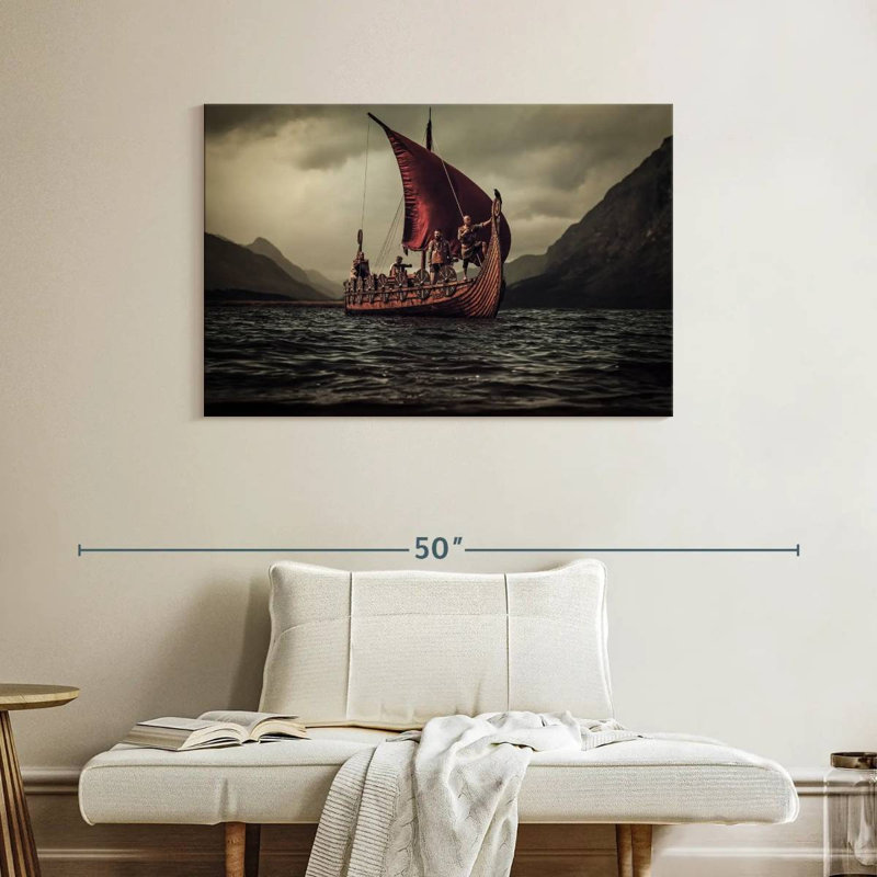 Bateau Mehar Viking, H 26 po x l 39 po