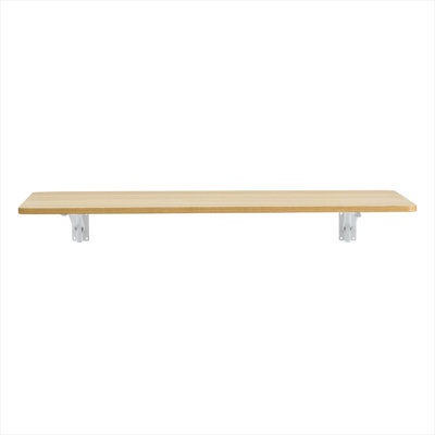 Wall-Mounted Fold-Down Table 45x22 Inches Rectangle MDF for Laundry Room Kitchen Office