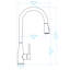 Transform Pull Down Touch Kitchen Faucet