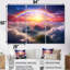 Ensemble de salon Magical Rainbow Over Misty Mountain Clouds - Rainbow Wall Art-108317248-108317251
