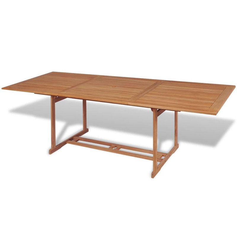 Ayat Rectangular 10 - Person 94.5" Long Teak Dining Set