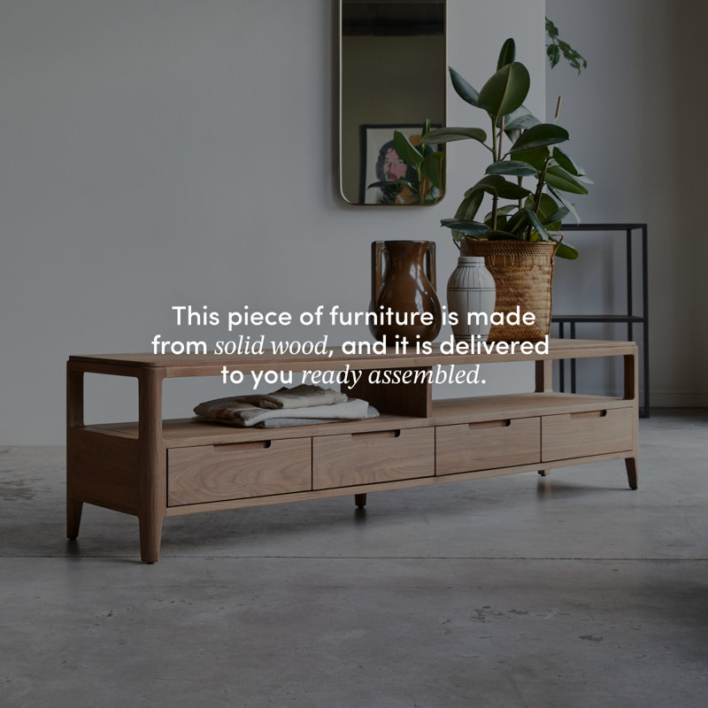 Arto Solid Wood TV Stand