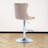 360°Swivel Bar Stools with Sliver Base-245266672