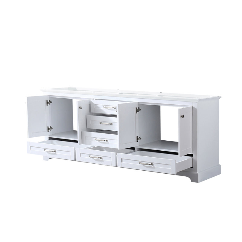 80 po X P 22 po Meuble-lavabo double D 4, White