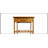 Modern Bamboo Trolley with Three Open Shelves and Storage Drawer for Versatile Home Organization