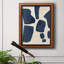 Pièces bleues I, toile encadrée de qualité supérieure - prête à être accrochée-12277485-12277268