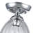 Zanera 1-Light Semi-Flush with Clear Glass-1870040875