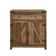 Marckson Barn Door Accent Cabinet with Drawer Storage