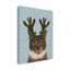 «Calico Cat and Antler» par Fab Funky, impression sur toile-33422359