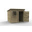 Timberdale 8 x 6 Pent Shed-87256152
