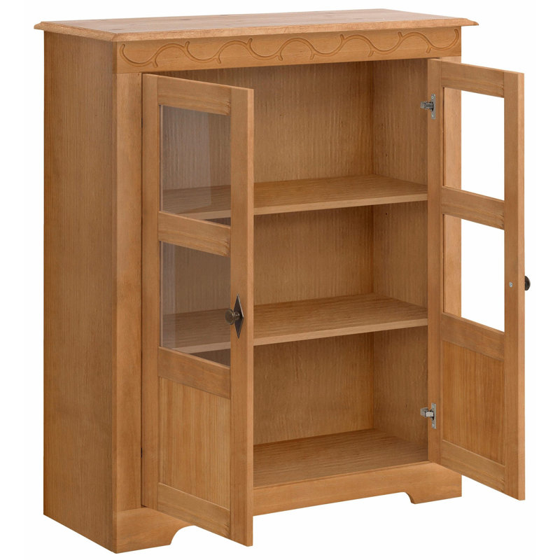 Frankfurt Display Cabinet, Stain Wax
