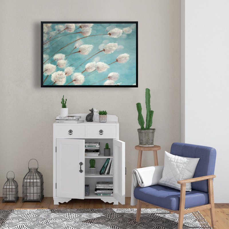 Reproduction de toile de coton dans le vent sur toile