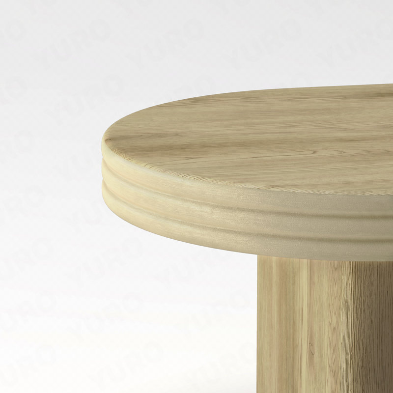Table basse ovale Mid-Century