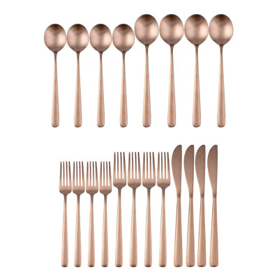 Terri Stainless Steel Flatware - Set of 20