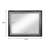 Roselyne Rectangle Mirror in Black and Silver