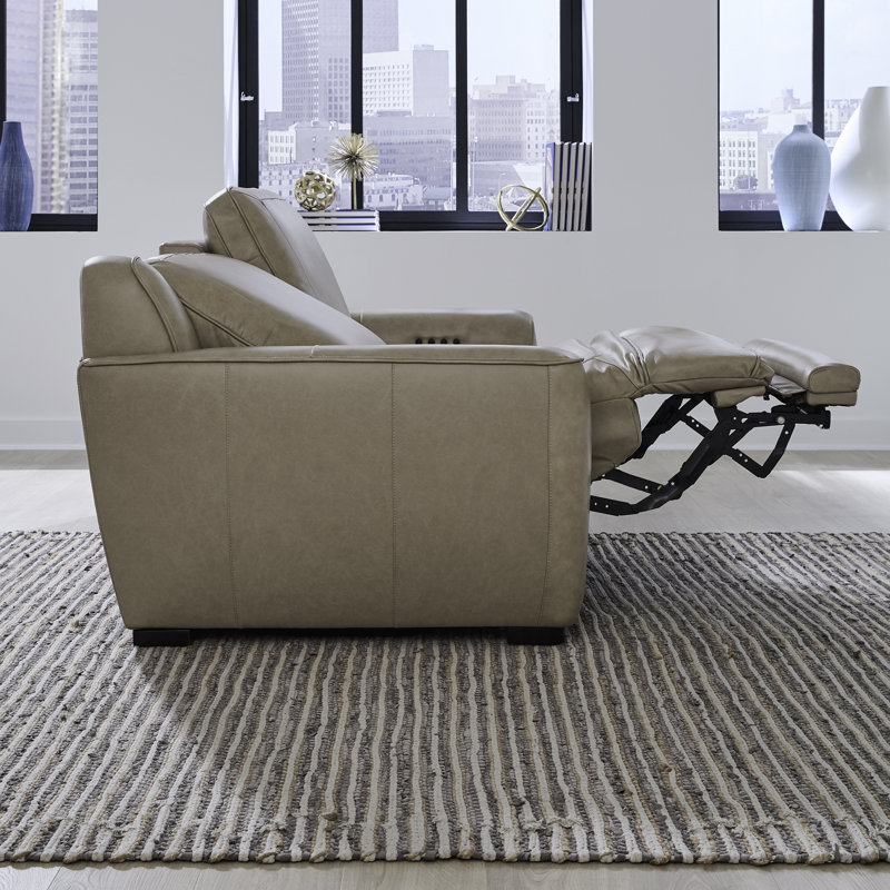 Zero Wall Power Reclining Sofa, Beige