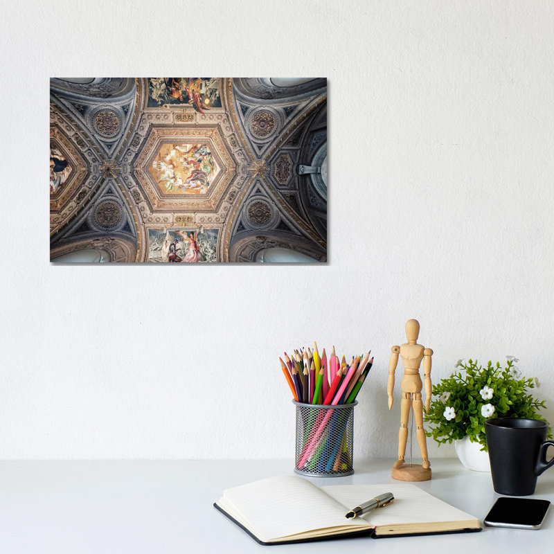 St Peter's Painting by Manjik Pictures - Gallery-Wrapped Canvas Giclée on Canvas, 20.32 cm H x 30.48 cm W, No Frame