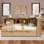Lit de jour de style moderne avec lit gigogne et lattes en bois Verlana, ports USB pour chambre à coucher et chambre d'amis