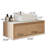 48'' Single Bathroom Vanity, Pre-Assembled Wall Mounted Vanity Solid Wood Cabinets, Floating Vanities with Storage, Bathroom Vanity with Bathroom Sink-1669654752-1656319298