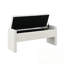 Banc rembourré avec rangement à rabat-494306606