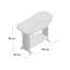 Willbridge Foldable L-Shaped Steel Computer Desk