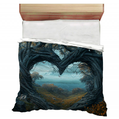 Nature Landscape Microfiber / Polyester Comforter