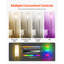 Floor Lamp Stepless Dimmable Colours Living Room Lamp with Remote Control