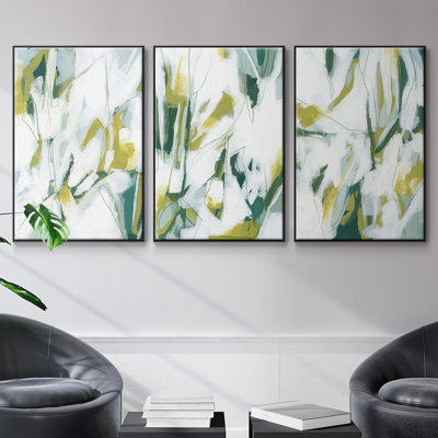 " Emerald Ice I " 3 - Pieces