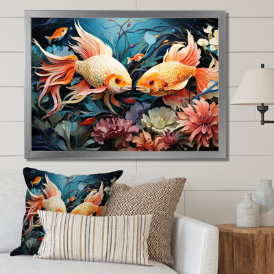 «Fishing Whimsical Waters III» - reproduction