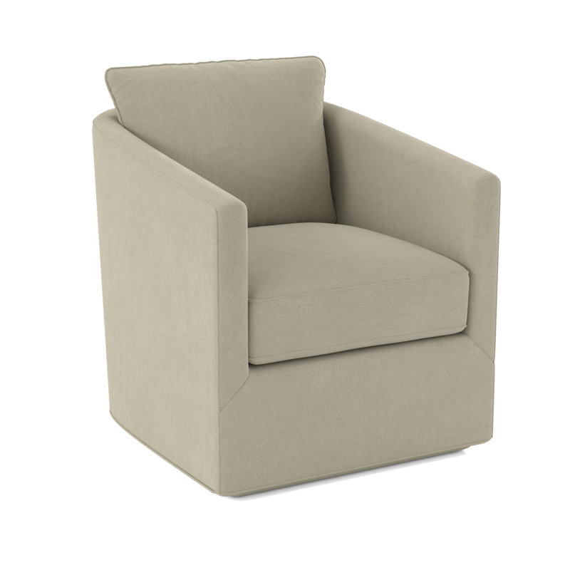 Swivel Barrel Chair, Evolution Pumice