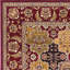 Tapis oriental en polypropylène 7 pi 7 po Banmah