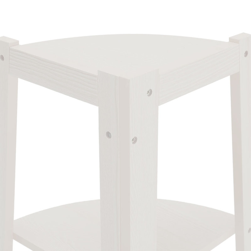 Lylas 116cm H x 37cm W Corner Bookcase