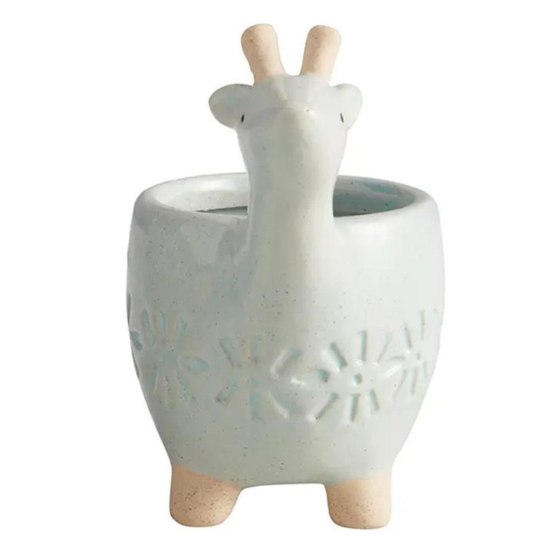 Mini Ceramic Succulent Planter - Deer