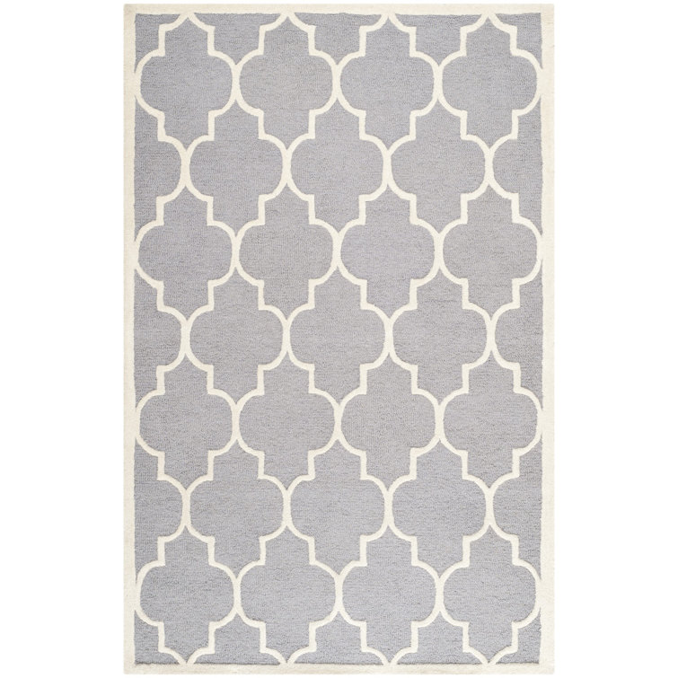 Geometric Wool Hand Woven Area Rug