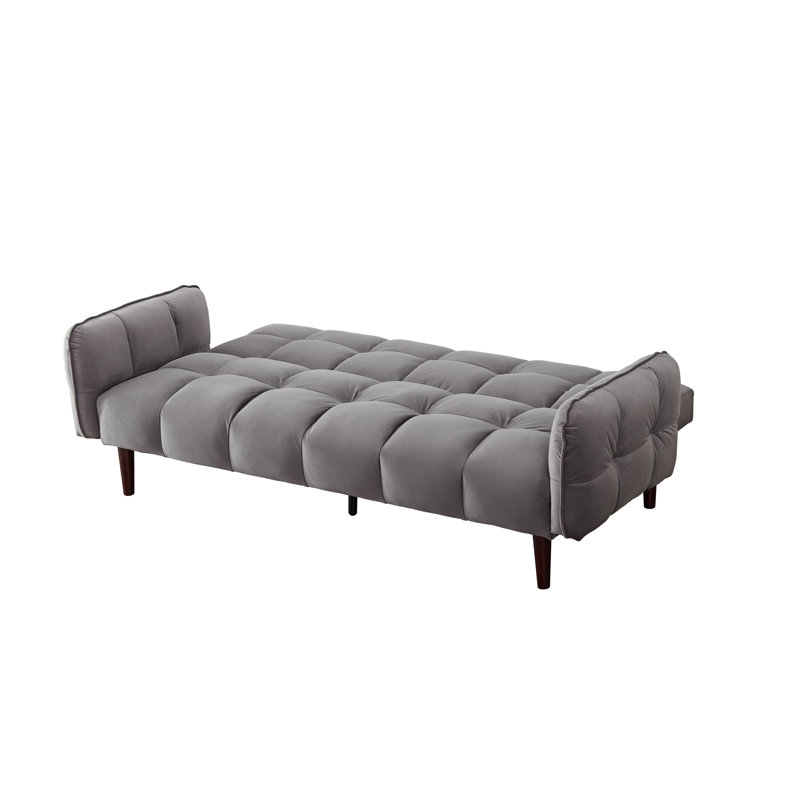 80 po Velours doux touffeté Klick Klack, Velours gris foncé