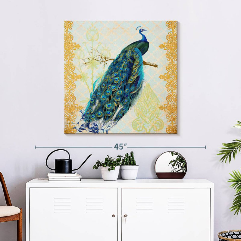 Brampt Beautiful Peacock, 30'' H x 30'' W