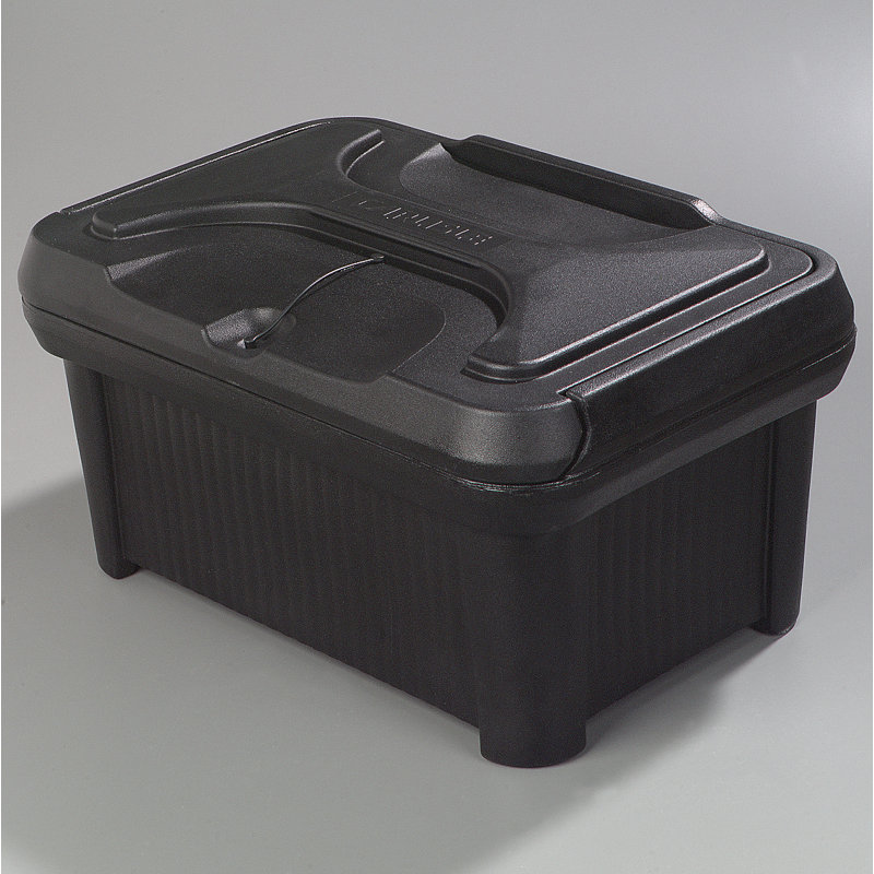 Cateraide ™ 24 pte Boîte de transport en plastique, Noir