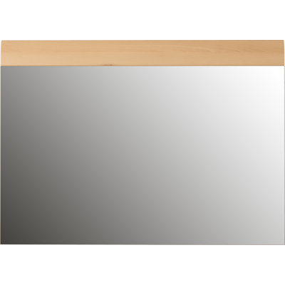 Garcia Wood Flat Wall Mirror