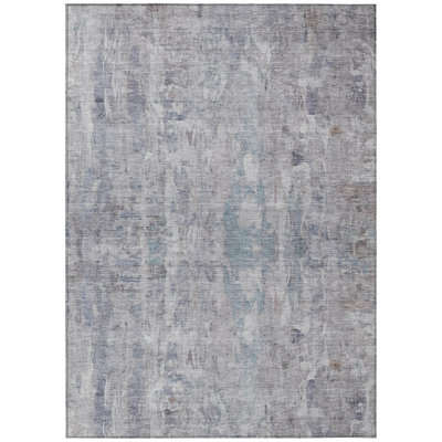 Machine Washable Indoor/Outdoor Mattis ACN2310 Abstract Rug