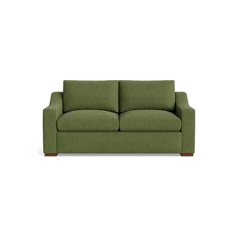 Lucca Loveseat (70"), Performance Weave - Basil