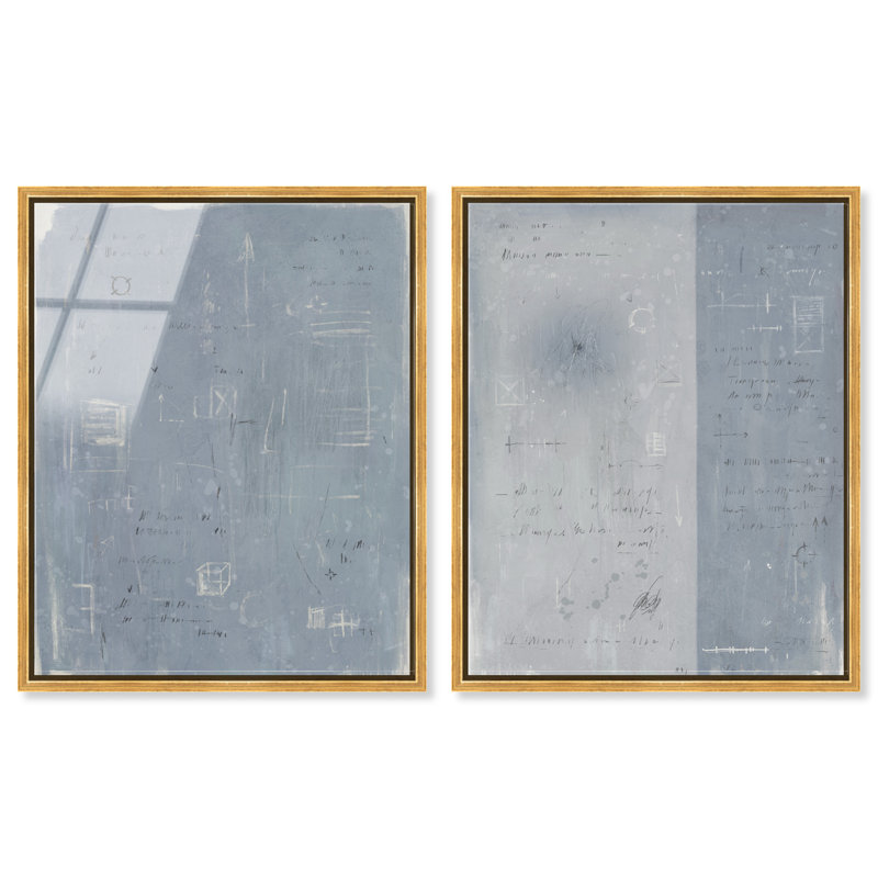 Vogue Trio I Canvas Fashion Print by Oliver Gal, Black Frame, 15 x 10, 16"H x 11"W, Black Floater Frame