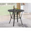 Wooden Round Dining Table with 4 Swivel Wooden Dining Stools Set