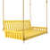 Lagina Porch Swing Bed With Ropes