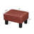 Flannel Small Footstool Ottoman For Footrest, Modern Rectangle Step Stool Extra Seating With Non-Skid Plastic Legs For Living Room, Couch, Entryway-261033052