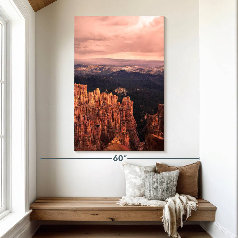 Alvord Bryce Canyon Sunset, H 51 po x l 34 po