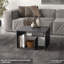 Table de chevet 3 tablettes Everet