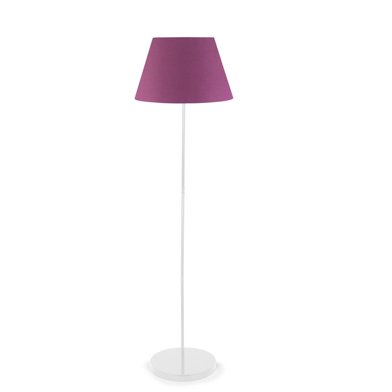 Lampe sur pied 56 po Jaemie, Mauve