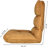 Trule Adjustable Reclining Floor Game Chair-970396627