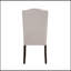 Ensemble de chaises d'appoint Casson White Boucle, élégant et facile à nettoyer, parfait pour les environnements formels et décontractés.