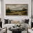 Rolling Countryside Landscape Large Framed Canvas Print Wall Art for Traditional Rustic Decor-115271039-115271037